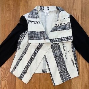 Patterned Blazer